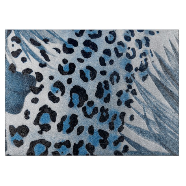 Leopard Spots Schneidebrett (Vorderseite)