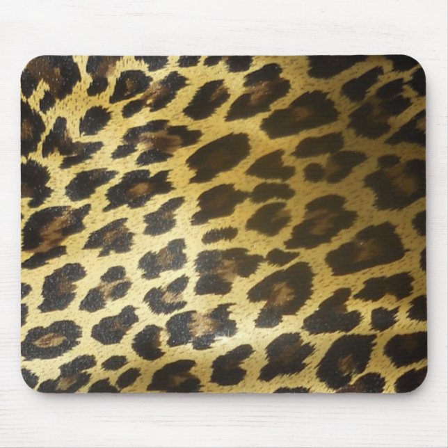Leopard-Stellen Mousepad (Vorne)