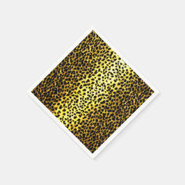 Leopard-Tapete Serviette