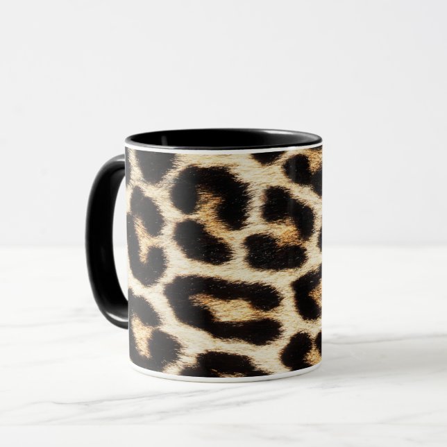Leopard-Tasse Tasse (Vorderseite Links)