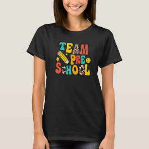 Leopard Team Vorschullehrer Student Erster Tag O T-Shirt