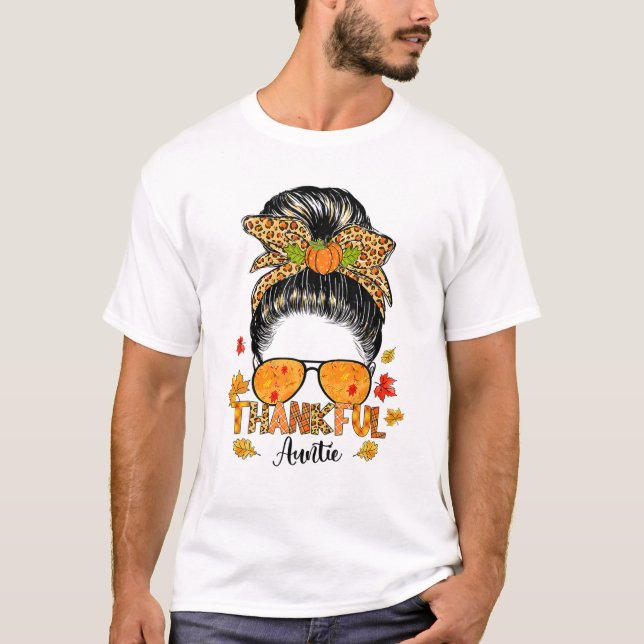 Leopard Thanksgivin T-Shirt (Vorderseite)