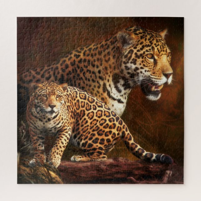 LEOPARD "THE WILD NIGHT" PUZZLE (Vertikal)