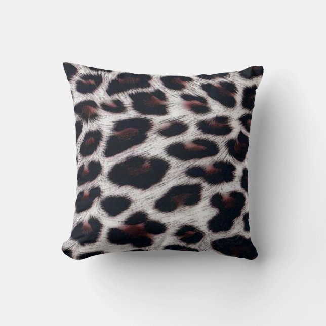 Leopard Throw Kissen (Vorderseite)
