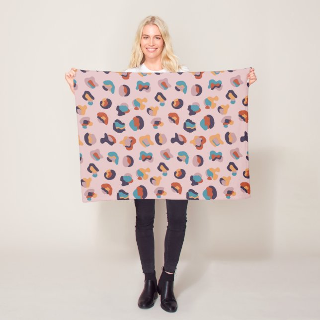 Leopard Tier  Fleecedecke (Beispiel)