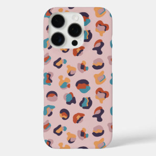 Leopard Tier Rosa Modern iPhone 16 Pro Hülle