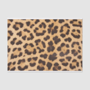 Leopard-Tierhaut-Druck Seidenpapier