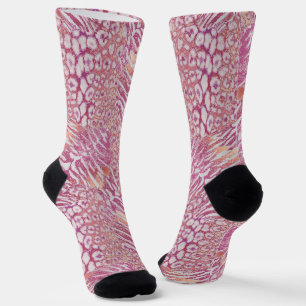 Leopard Tiger Haut trendiger gefleckter gestreifte Socken