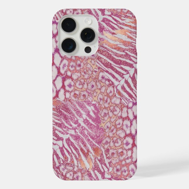 Leopard Tiger Skin trendy iPhone Hülle (Rückseite)