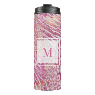Leopard Tiger Skin trendy Thermosbecher