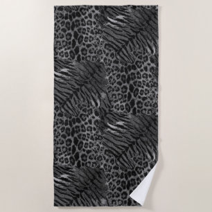 Leopard Tigerhaut Trendhandtuch Strandtuch