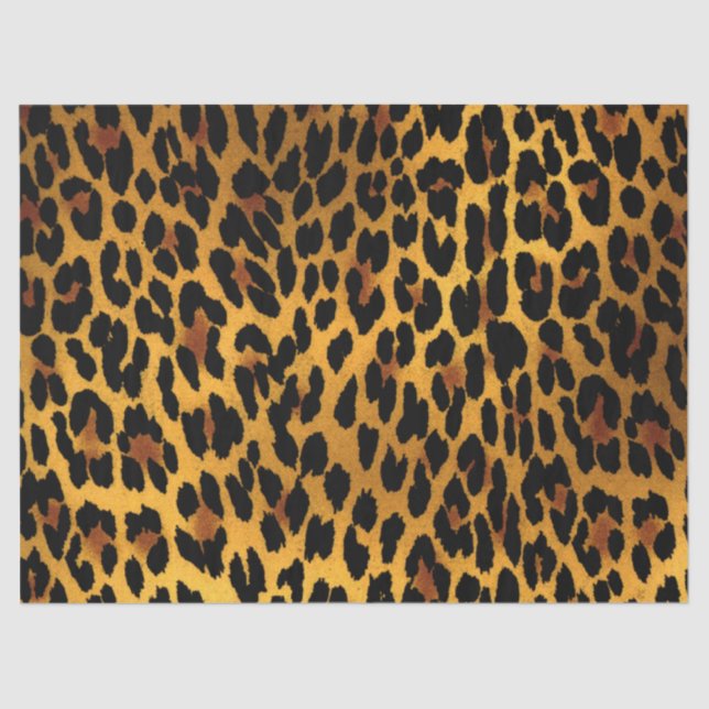 Leopard TISSUE PAPIER (Vorderseite)