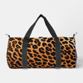 Leopard Trendy Cat Animal Print Collection Duffle Bag