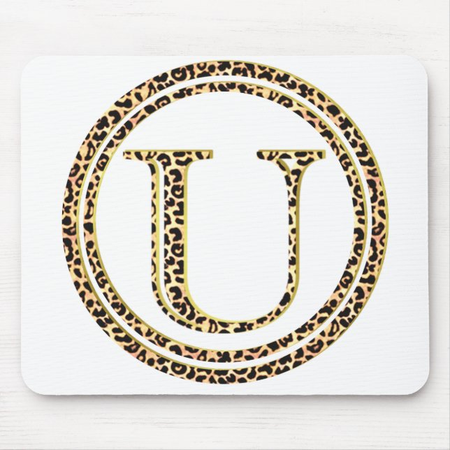 Leopard U Mousepad (Vorne)