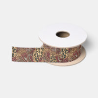 Leopard und Paisley-Muster-Druck