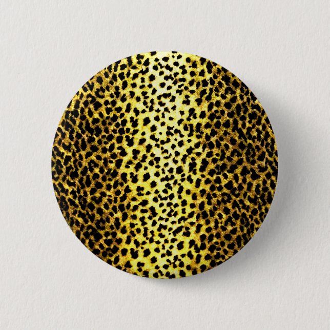 Leopard Wallpaper Button (Vorderseite)