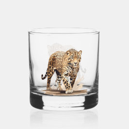 Leopard Whiskyglas