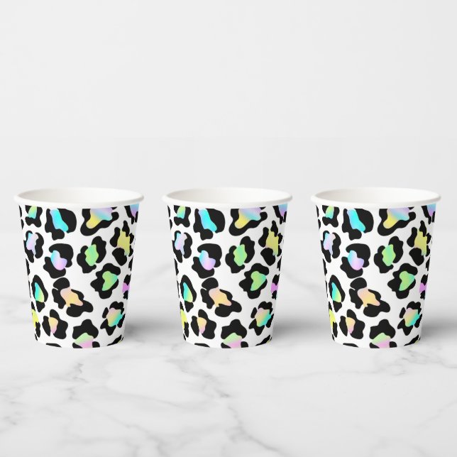 Leopard Wild Party Paper Cup Pappbecher (Multi)