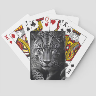 Leopard Wildlife Majestic Nature Life Wallpaper Spielkarten