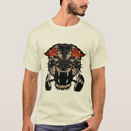 Leopard Wildtier Haltere Muskulatur 1 T-Shirt