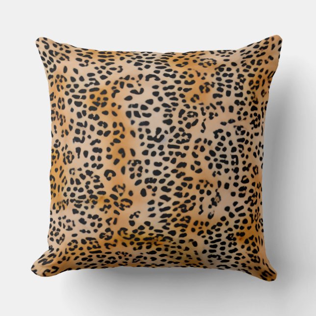 Leopard-Wurfkissen  Kissen (Vorderseite)