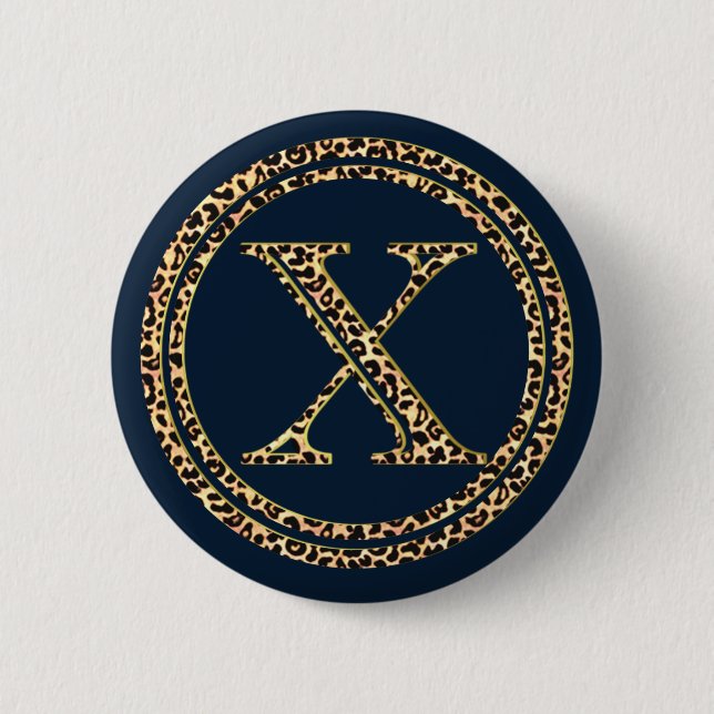 Leopard X Button (Vorderseite)