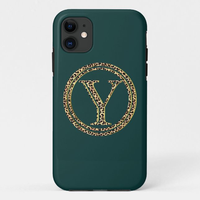 Leopard Y Case-Mate iPhone Hülle (Rückseite)