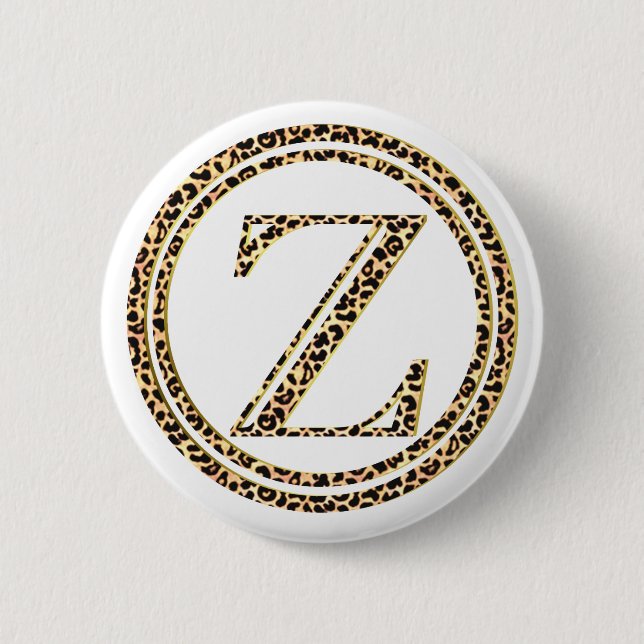 Leopard Z Button (Vorderseite)