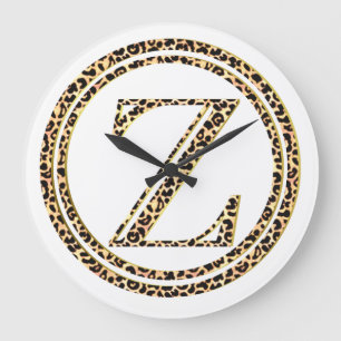 Leopard Z Große Wanduhr