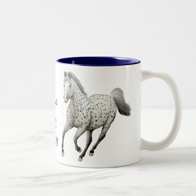 Leopardappaloosa-Liebe-kundengerechte Tasse (Rechts)