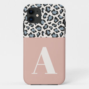 Leoparddruck Ersttypografie fett moderner Chic Case-Mate iPhone Hülle