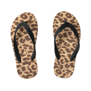 Leoparddruck Kinderbadesandalen