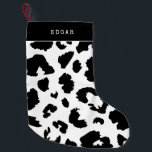 Leoparddruck Kleiner Weihnachtsstrumpf<br><div class="desc">Holen Sie sich ein paar gute alte Weihnachtsfeiertage,  mit einem trendigen Design aktualisiert: ein modernes leopardenes Druckmuster. Vollständig anpassbare Farben.</div>