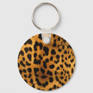 Leoparddruck Schlüsselanhänger