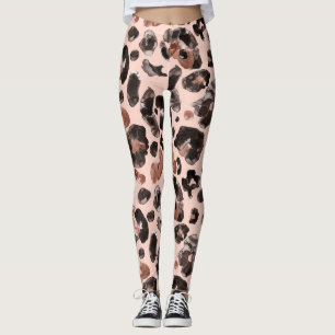 Leoparde, Tierhaut nahtlos Muster. Leggings