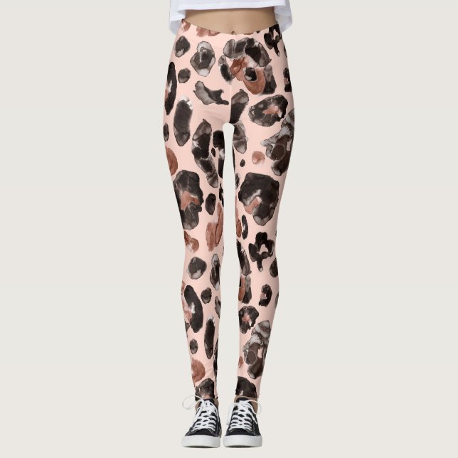Leoparde, Tierhaut nahtlos Muster. Leggings (Vorderseite)
