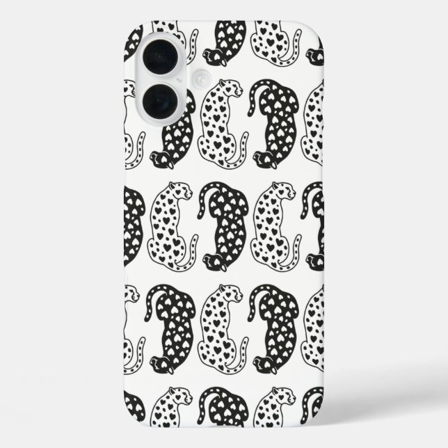 Leoparden Case-Mate iPhone Hülle (Rückseite)