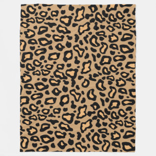 Leoparden-Druck Fleece-Decke Fleecedecke
