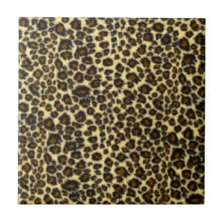 Leoparden-Druck Fliese