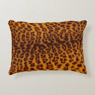 Leoparden-Druck-Foto-Akzent-Wurf-Dekor-Kissen Dekokissen