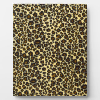 Leoparden-Druck Fotoplakette Fotoplatte