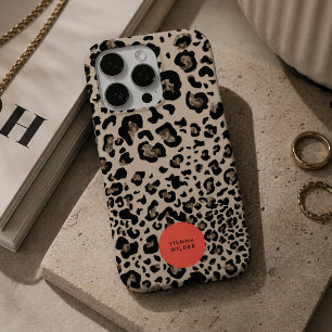 Leoparden-Druck iPhone-Hülle Stylische Handyhüll iPhone 16 Pro Hülle