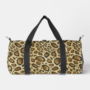 Leoparden-Druck-Muster – Wildtier-Haut-Design Duffle Bag