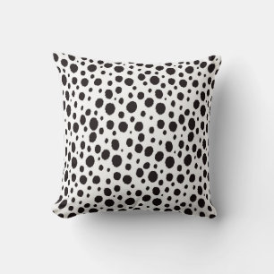 Leoparden-Druck Vintage nahtloses Design Kissen