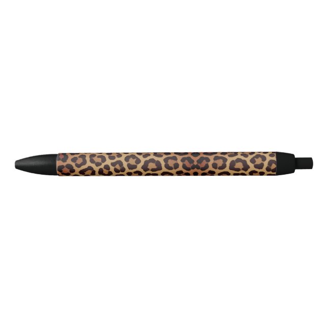 Leoparden-Druckmuster Kugelschreiber (Vorderseite)