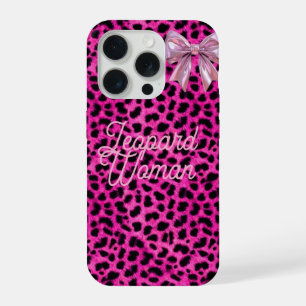 Leoparden-Frauen-Handyhülle  iPhone 15 Pro Hülle