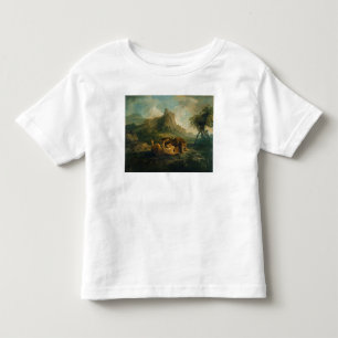 Leoparden Georges Stubbs   am Spiel, c.1763-8 Kleinkind T-shirt