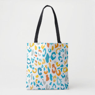Leoparden Spots: Farbige Vintage Textur.