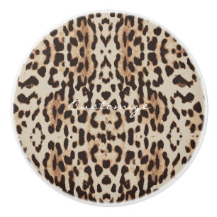 Leoparden-Spots Muster Thunder_Cove Keramikknauf