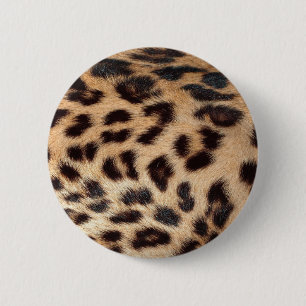 Leopardenausdruck Textur Button